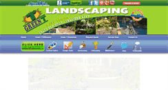 Desktop Screenshot of greenteelandscaping.com